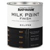 Rust-Oleum Matte Eclipse Water-Based Acrylic Milk Paint 1 qt (Pack of 2).