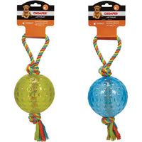 Chomper Rope Tug Toy W/Tpr Ball