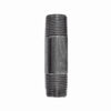 B&K Mueller 3/8 in. MPT x 3 in. L Black Steel Nipple (Pack of 5)