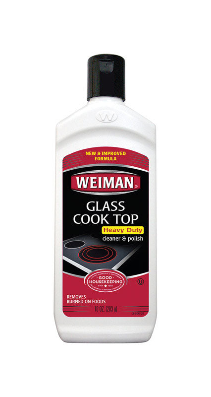 Weiman Apple Scent Glass Cooktop Cleaner 10 oz oz. Cream (Pack of 6)