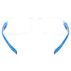 General Electric 02 Series Impact-Resistant Safety Glasses Clear Lens Blue/Gray Frame 1 pk