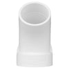 Charlotte Pipe Schedule 40 2 in. Hub X 2 in. D Spigot PVC Street Elbow 1 pk