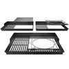 Weber Crafted Genesis Inset Frame Kit Steel 18.9 In L x 16.8 In W for Outdoor Kitchen Grilling Compatibility 