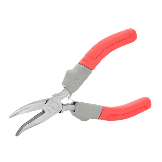 Great Neck 4.5 in. Drop Forged Steel Bent Nose Pliers