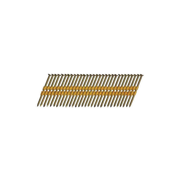 Clavos para enmarcar Metabo HPT de 3-1/4 pulg. de largo, de plástico brillante, 21 grados, paquete de 4000