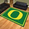 University of Oregon 8ft. x 10 ft. Plush Area Rug
