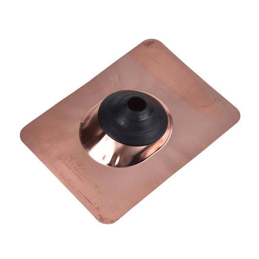 Oatey All-Flash No-Calk 11 in. W X 14-1/2 in. L Copper Roof Flashing Bronze