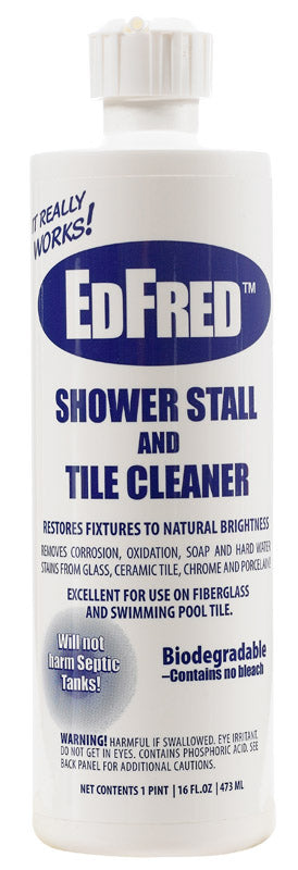 Edfred No Scent Biodegradable Basin Tub and Tile Cleaner Liquid 16 oz. (Pack of 12)