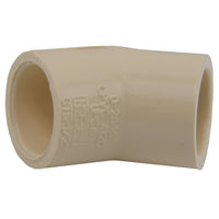 Charlotte Pipe 1/2 in. Socket X 1/2 in. D Socket CPVC 45 Degree Elbow 1 pk (Pack of 25)