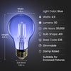 Feit A19 E26 (Medium) Filament LED Bulb Blue 30 Watt Equivalence 1 pk
