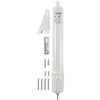 HVY DTY TAP-N-GO  PNEUMATIC CLOSER, WHT