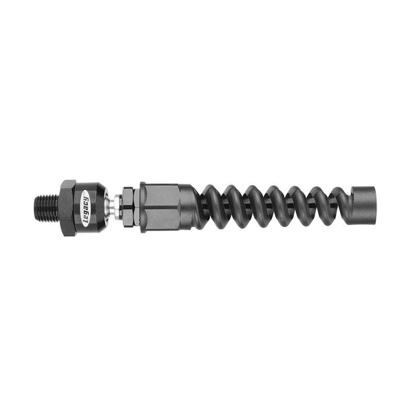 Conector giratorio de bola reutilizable de aluminio anodizado para aeronaves Flexzilla de 1/4 in. macho, 1 pieza - Oferta de la semana