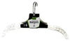 ClosetSelect Cyrstal Plastic Clear Dress Hanger 4 pk