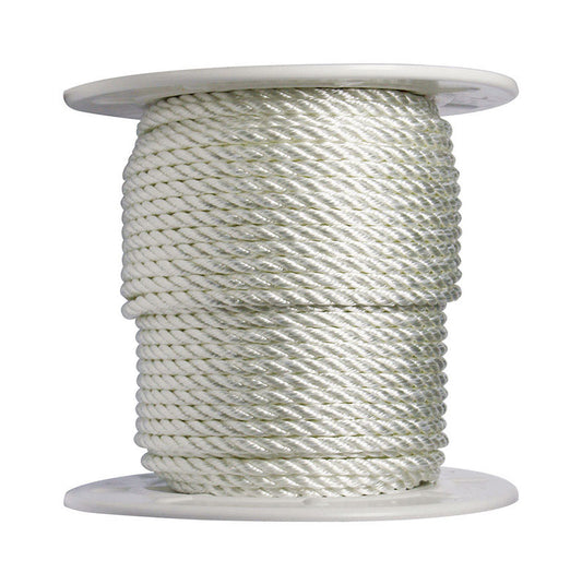 Lehigh Group N1824S0300S 3/8" X 300' White Nylon Wellington Twisted Rope (Pack of 300)