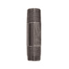BK Products 1/2 in. MPT x 3 in. L Black Steel Nipple (Pack of 5)