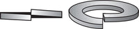 Hillman 1/2 in. D Zinc-Plated Steel Split Lock Washer 700 pc