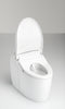 NEOREST® RH Dual Flush 1.0 or 0.8 GPF Toilet with Intergeated Bidet Seat and EWATER+, Cotton White- MS988CUMFG#01