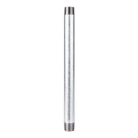 STZ Industries 3/4 in. MIP each X 3/4 in. D MIP Galvanized Steel 12 in. L Nipple