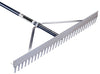 Midwest Rake S550 Professional 42 Tine Aluminum Field Rake Aluminum Handle