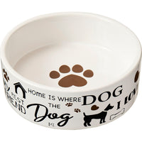 5" I Love Dogs Dish