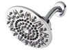 Waterpik EcoFlow Chrome 7 settings Showerhead 1.8 gpm