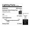 Feit White Filament BA10 E12 (Candelabra) Filament LED Bulb Soft White 40 Watt Equivalence 2 pk