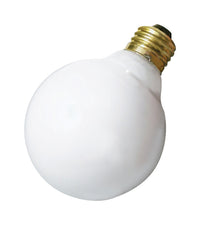 Satco 40 W G25 Decorative Incandescent Bulb E26 (Medium) Soft White (Pack of 6)