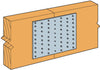 Simpson Strong-Tie 7 in. H X 0.04 in. W X 5.8 in. L Galvanized Steel Tie Plate