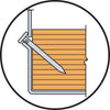 Simpson Strong-Tie ITS Galvanized Steel 18 ga. Joist Hanger 11.88 H x 2.56 W in.