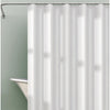 Zenna Home 71 in. H X 70 in. W White Solid Shower Curtain Liner PEVA