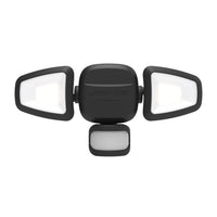 Mr. Beams Motion-Sensing Battery Powered LED Black Security Light