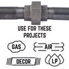 STZ Industries 1 in. FIP each X 1 in. D FIP Black Malleable Iron Union (Pack of 5)