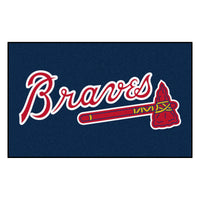 MLB - Atlanta Braves Tomahawk Rug - 5ft. x 8ft.