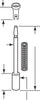 Prime-Line Black Nylon Window Screen Plunger Latch 1-1/2 in. L 1 pk - Deal of The Week