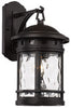 Bel Air Lighting Boardwalk Black Switch Incandescent Wall Lantern