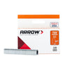 Arrow Fastener T25 1/4 in. W x 9/16 in. L 18 Ga. Round Crown Wire Staples 1000 pk (Pack of 5)