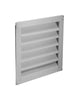 Air Vent 12 in. W x 12 in. L White Aluminum Wall Louver (Pack of 6)