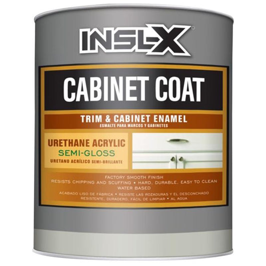 Insl-X Cabinet Coat Semi-Gloss Tintable Base 2 Trim & Cabinet Enamel Interior 1 qt (Pack of 4)