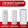 3M Command White Plastic 4 lb. 3 pk Picture Hanging Kit (Pack of 4)