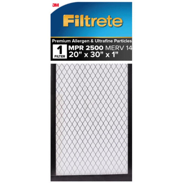 Filtrete 20 in. W X 30 in. H X 1 in. 14 MERV Pleated Air Filter (Pack of 4)