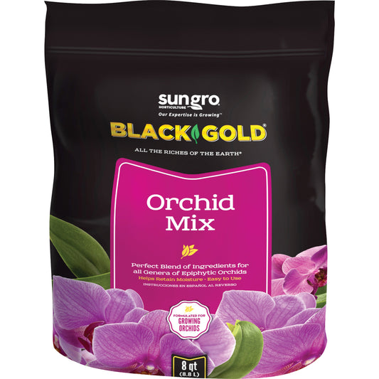Black Gold Organic Orchid Potting Mix 8 qt