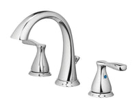OakBrook Modena Brushed Nickel Widespread Bathroom Sink Faucet 6-8 in.