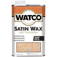 Watco Transparent Wax Finishing Wax 1 qt. (Pack of 6)