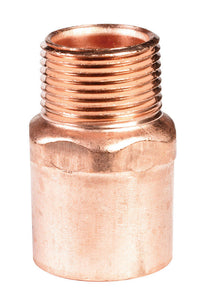 NIBCO 1 in. Copper X 3/4 in. D MIP Copper Pipe Adapter 1 pk - Deal of The Week