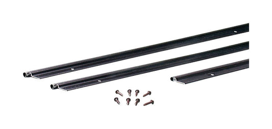 M-D Bronze Aluminum Weatherstrip Kit For Door Jambs 3 and 7 in. L X 1/4 in.