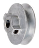 Chicago Die Cast 5 in. D Zinc Single V Grooved Pulley