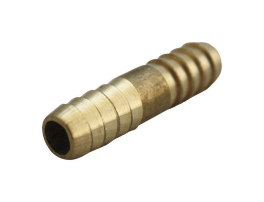 JMF Brass 1/8 in. Dia. x 1/8 in. Dia. Coupling Yellow 1 pk (Pack of 10)