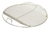 Weber 21.5" Hinged Cooking Grate  Nickel-Plated Steel Fits 22" Charcoal Grills  Easy Charcoal Access