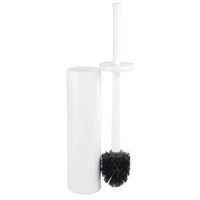 iDesign Una Nuvo Toilet Bowl Brush & Holder White