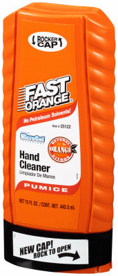 Fast Orange Citrus Scent Pumice Lotion Hand Cleaner 15 oz